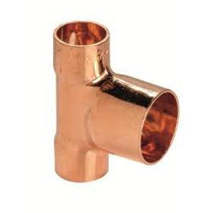 PlumbRight End Feed End Branch Reducer Tee 22x22x28mm