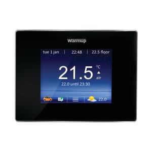 Warmup Underfloor Heating 4iE Smart WiFi Thermostat Onyx Black WU4IEOB