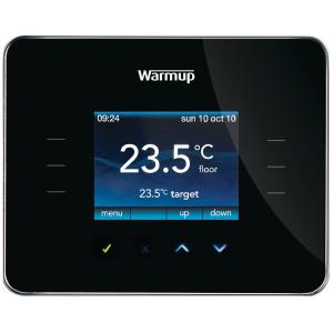 Warmup Underfloor Heating 3iE Thermostat Piano Black WU3IEPB