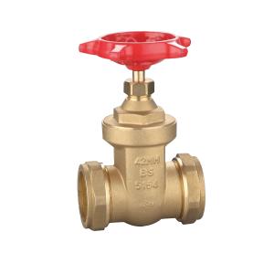 Gate Valve Wheel Head 42mm Brass - BS5154