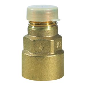 Gas Cooker Straight Bayonet Socket Connector 1/2"