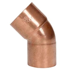 Endfeed Obtuse Street Elbow 45 Degree 54mm