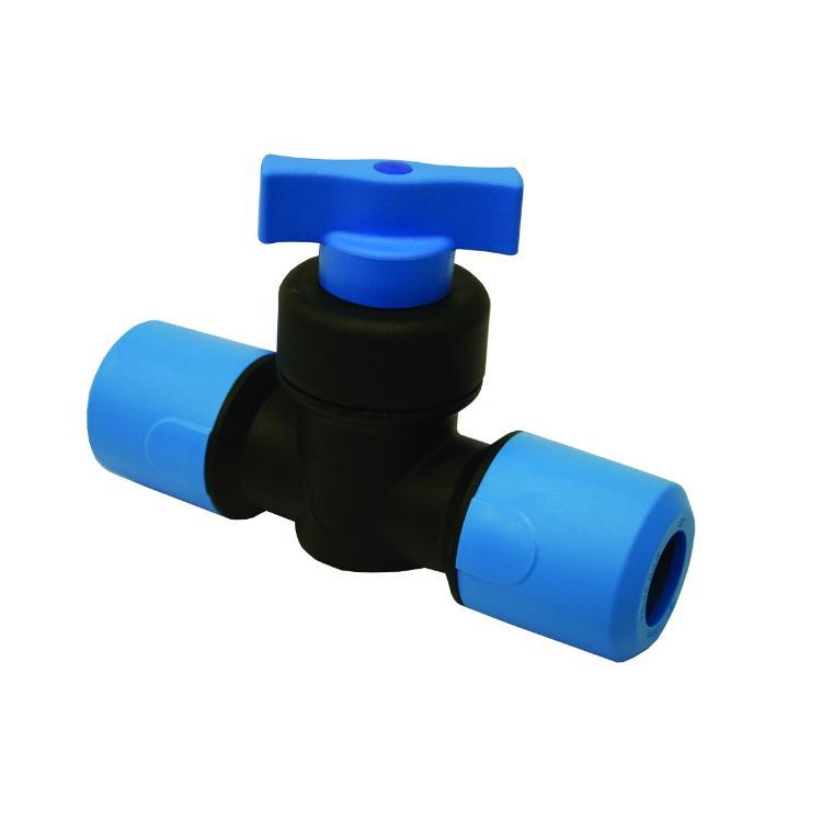 JG Speedfit Blue Stop Tap MDPE 25mm UGSTV2525