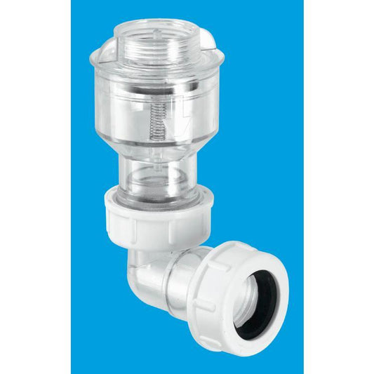 McAlpine Non Return Valve for WC Overflow Tunvalve