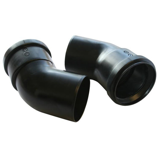 Worcester Bosch Greenstar Oilfit 45 Degree Boiler Plume Management Elbow - 2 Pack