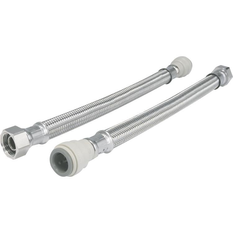 JG Speedfit Flexible Hose Tap Connector 15 mm x 1/2" 150mm - FLX43P