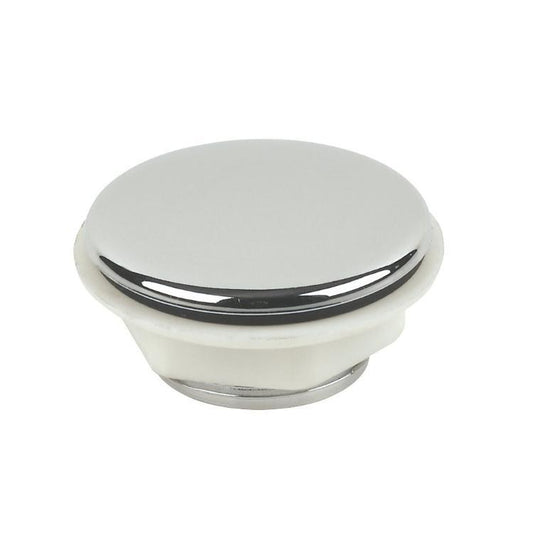 4TRADE Plastic Tap Hole Stopper Chrome Plated