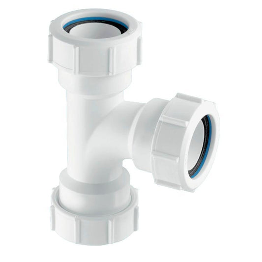 McAlpine Plastic Trap Swept Tee 1 1/2 in V1M