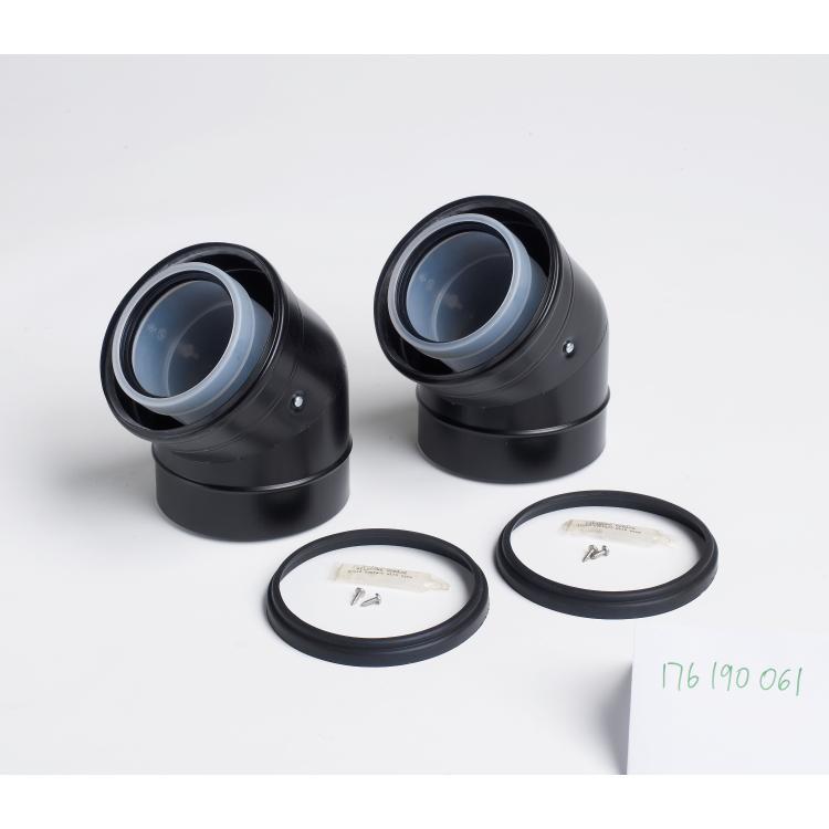 Worcester Greenstar Oilfit 100/150mm External Flue 45Degree Elbow (Pair)