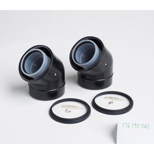 Worcester Greenstar Oilfit 100/150mm External Flue 45Degree Elbow (Pair)