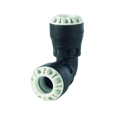 Plasson Push-Fit 90 Degree Water Pipe Elbow 25mm - 1005U0025