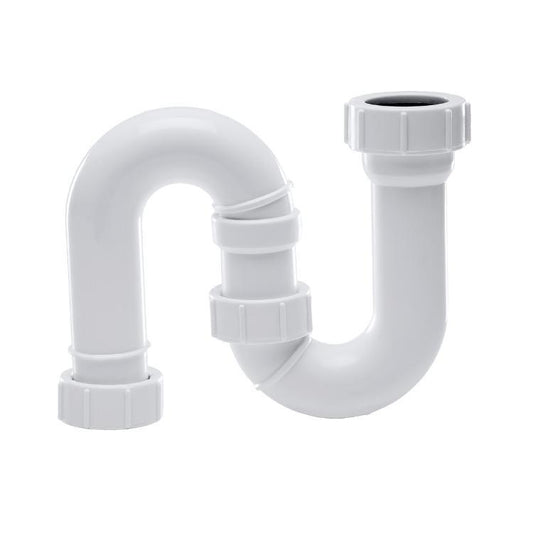 Polypipe Tubular Swivel Waste Trap White 32mm