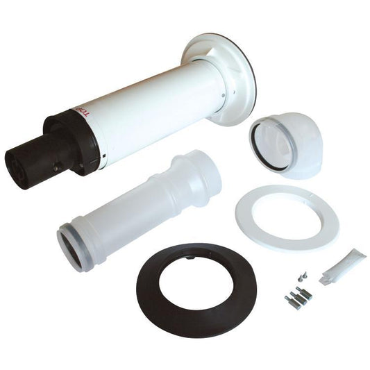 Worcester Long Telescopic Boiler Flue Kit 60mm/100mm
