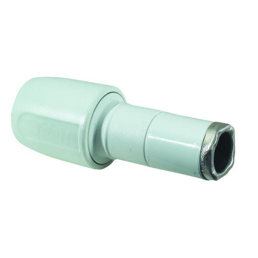 Hep2O Socket Reducer White 22mm x 15mm - HD2/22W
