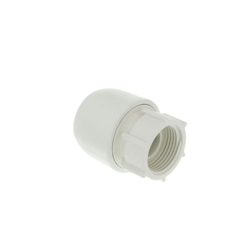 Hep2O Push-Fit Hand Tighten Tap Connector White 1/2" x 15mm - HD26A/15W