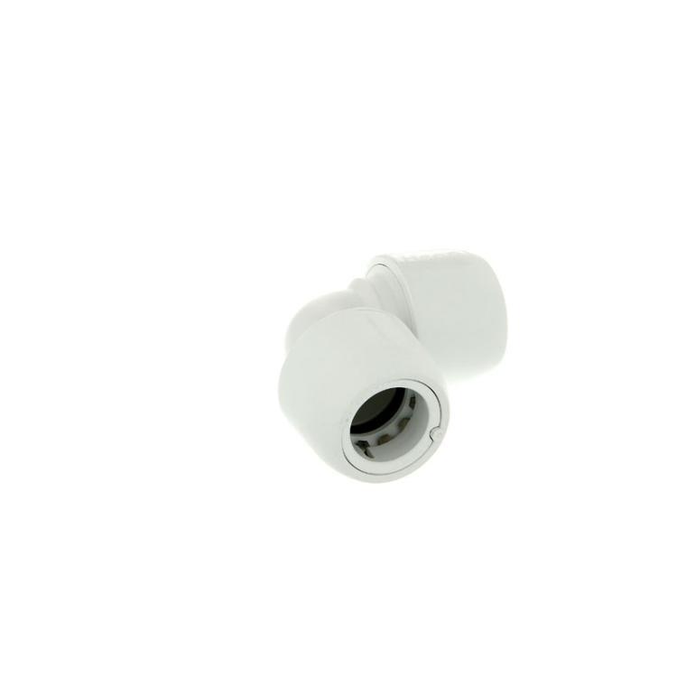 Hep2O Push-Fit 90 Degree Equal Elbow 22mm - HD5/22W
