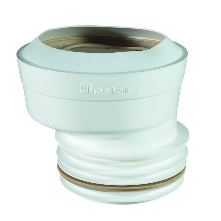 Multikwik Offset Pan Connector 40mm MKO4