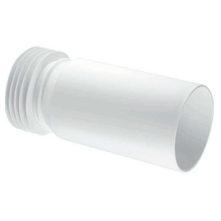 McAlpine Straight Extension Piece White 110mm