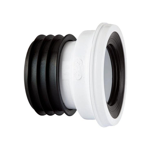 Polypipe Kwickfit Pan Connector Straight White 110 mm SK40