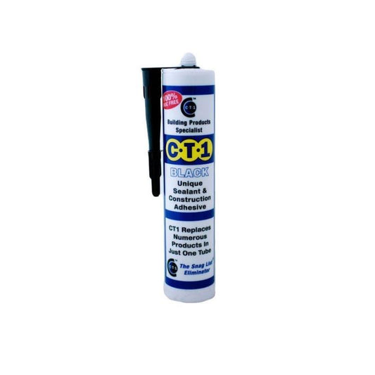 C-Tec CT1 Black Sealant & Construction Adhesive 290ml