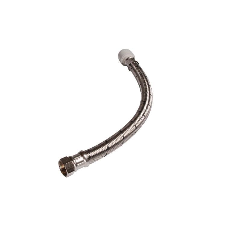 Hep2O Push-Fit Flexible Tap Connector 22mm x 3/4" 500mm 2 Pack - HD225B/22W