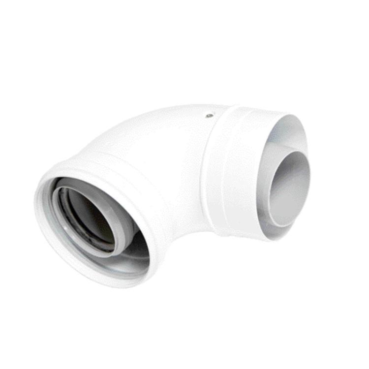 Ideal Logic Independent 90 Degree Boiler Flue Elbow