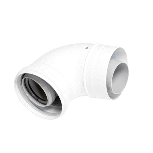 Ideal Logic Independent 90 Degree Boiler Flue Elbow