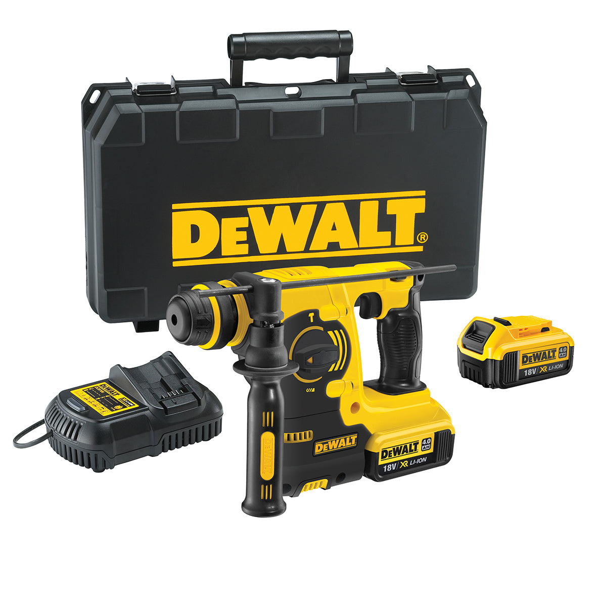 DeWalt DCH253M2-GB 18V XR Heavy Duty 3 Mode Hammer Drill