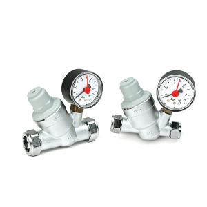 Inta 15mm Pressure Reducing Valve & Gauge