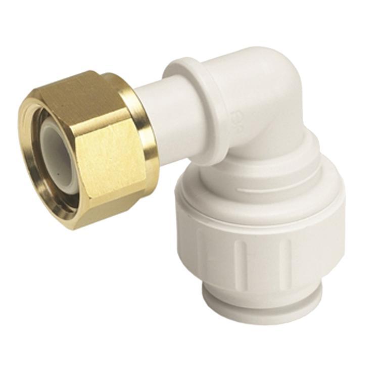 JG Speedfit Bent Tap Connector 15mm x 1/2" - PEMBTC1514