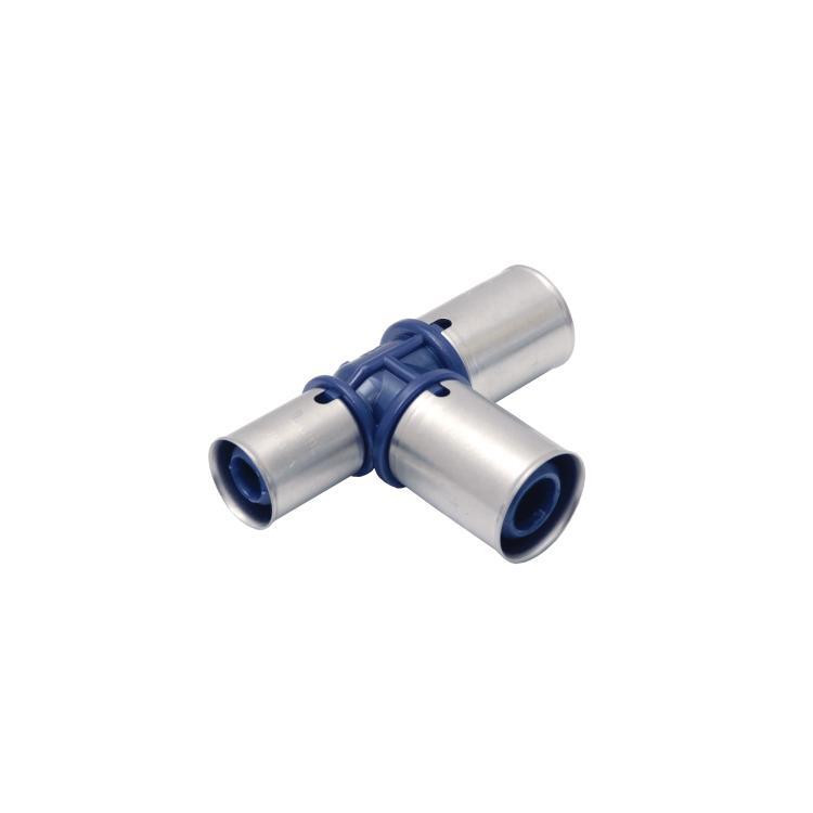 Wavin Tigris K1 Press-Fit Reducing Pipe Tee 20mm x 20mm x 16mm 3023505