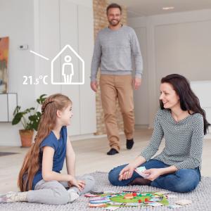 Danfoss TPOne RF + RX1-S Programmable Room Thermostat With Receiver 087N785400