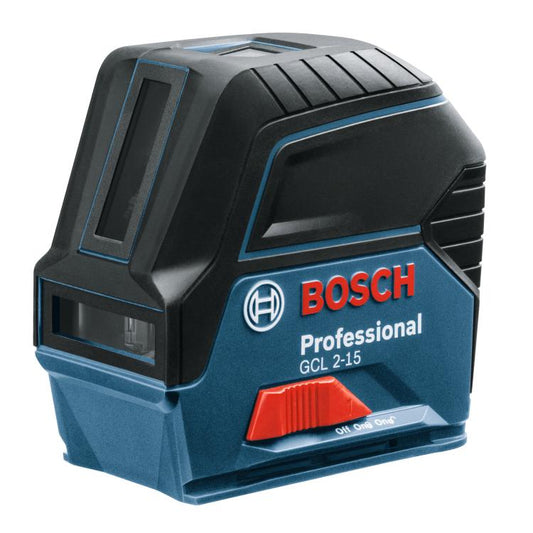 Bosch Gcl 2-15 RM1 Combi Laser, Cross Line 2 Point Laser, RM1 Mount & Target Plate