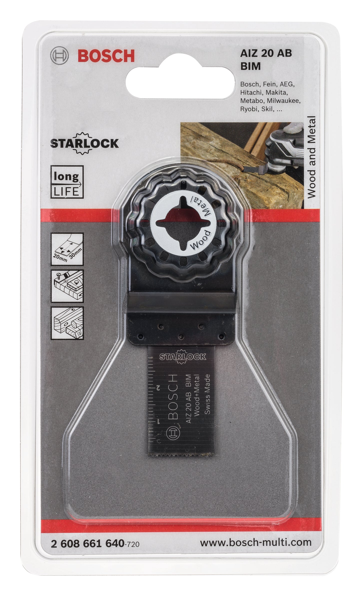 Bosch BIM AIZ 32 AB Plunge Cutting Saw Blade 2608661688