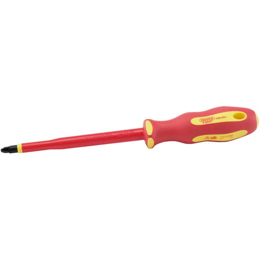 Draper 64485 Ergo Plus VDE Pz Slot Screwdriver PZ3 x 150mm