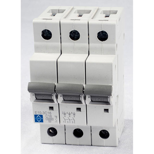 Lewden E10-3C50 Tp Type C 50A 10KA MCB
