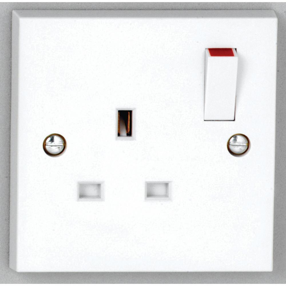 Deta Vimark 13A Single Switched Socket - V1207S