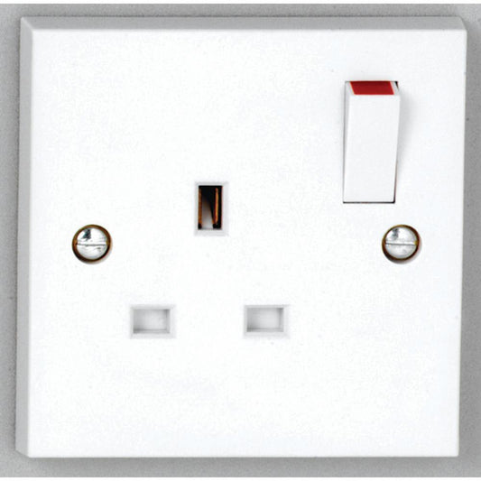 Deta Vimark 13A Single Switched Socket - V1207S