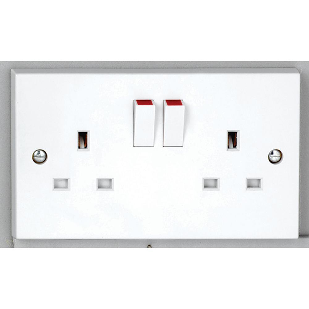 Deta Vimark 13A Double Socket - V1209S
