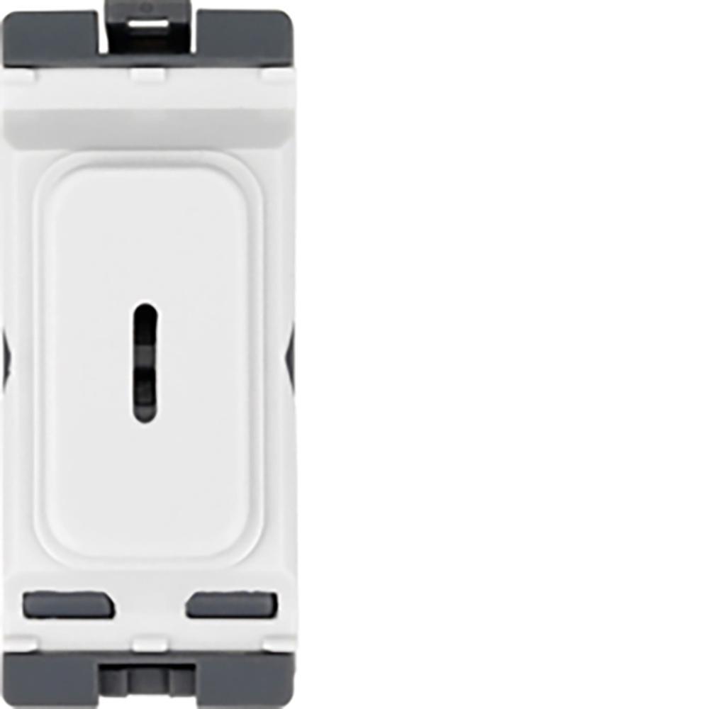 Hager 20A Double Pole Key Switch - WMGKS