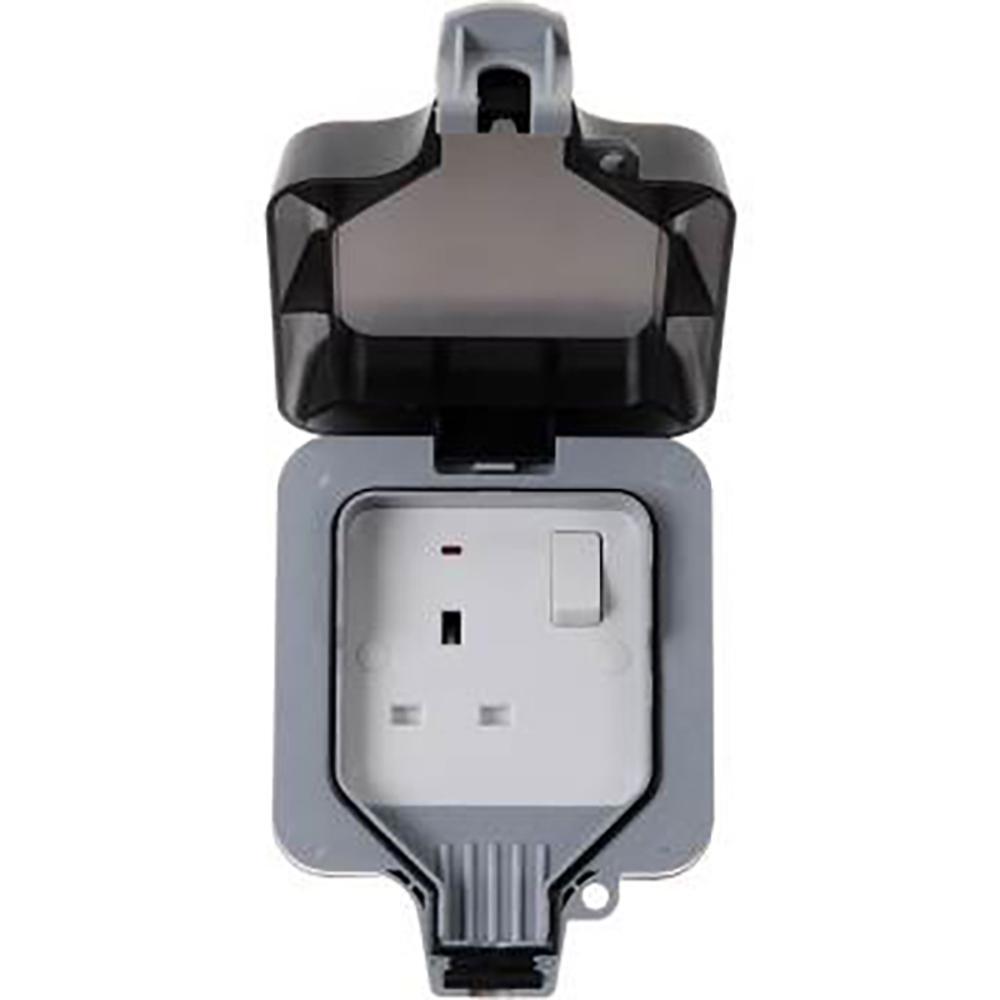 BG 13A 1 Gang IP66 Outdoor Socket - WP21