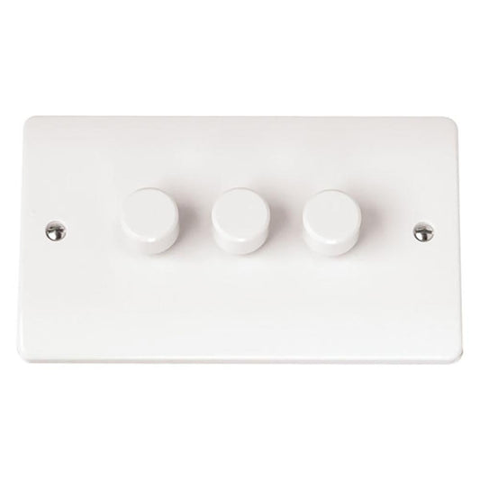 Click Mode 3 Gang 2 Way Dimmer Switch - CMA147