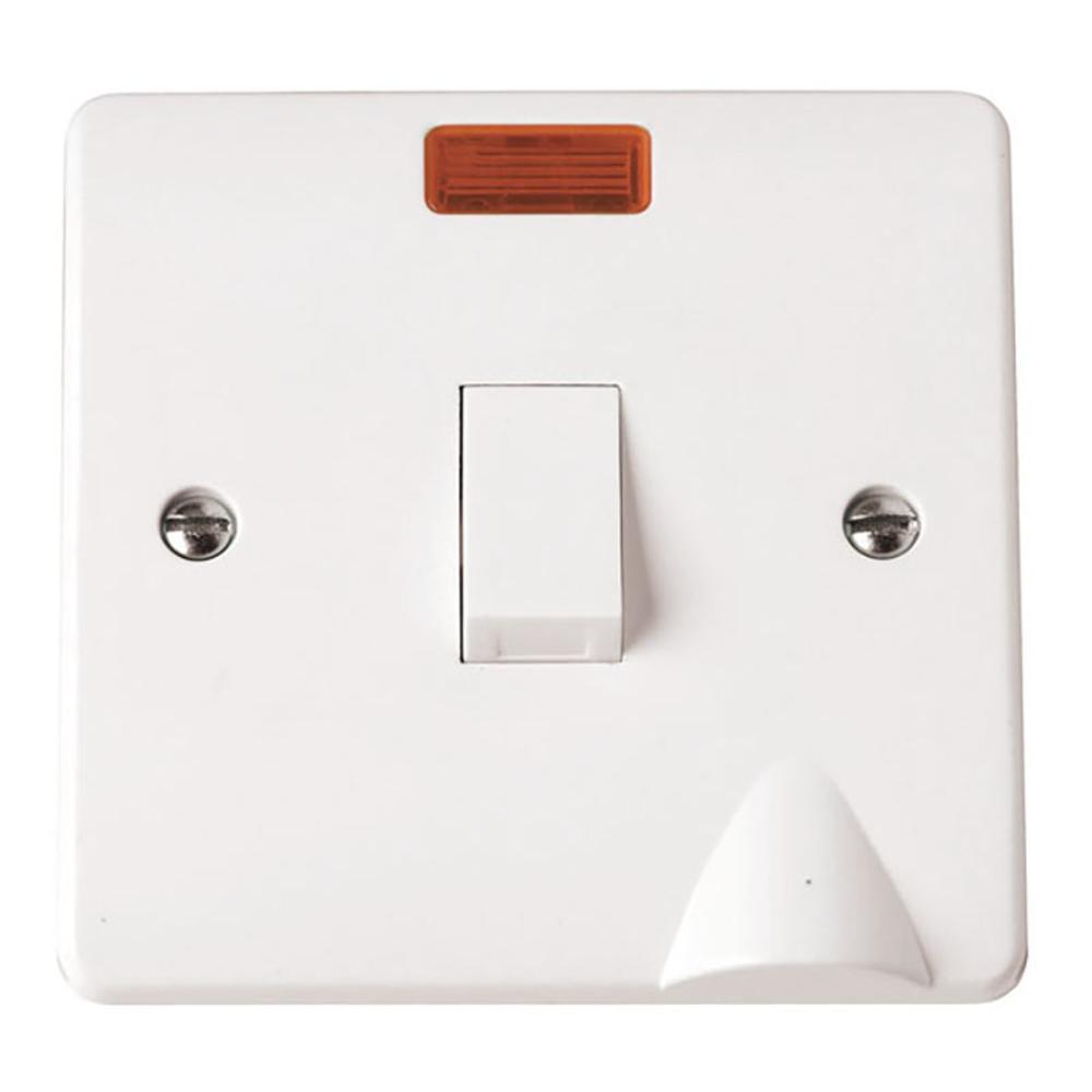 Click Mode 20A Double Pole Switch With Neon - CMA023
