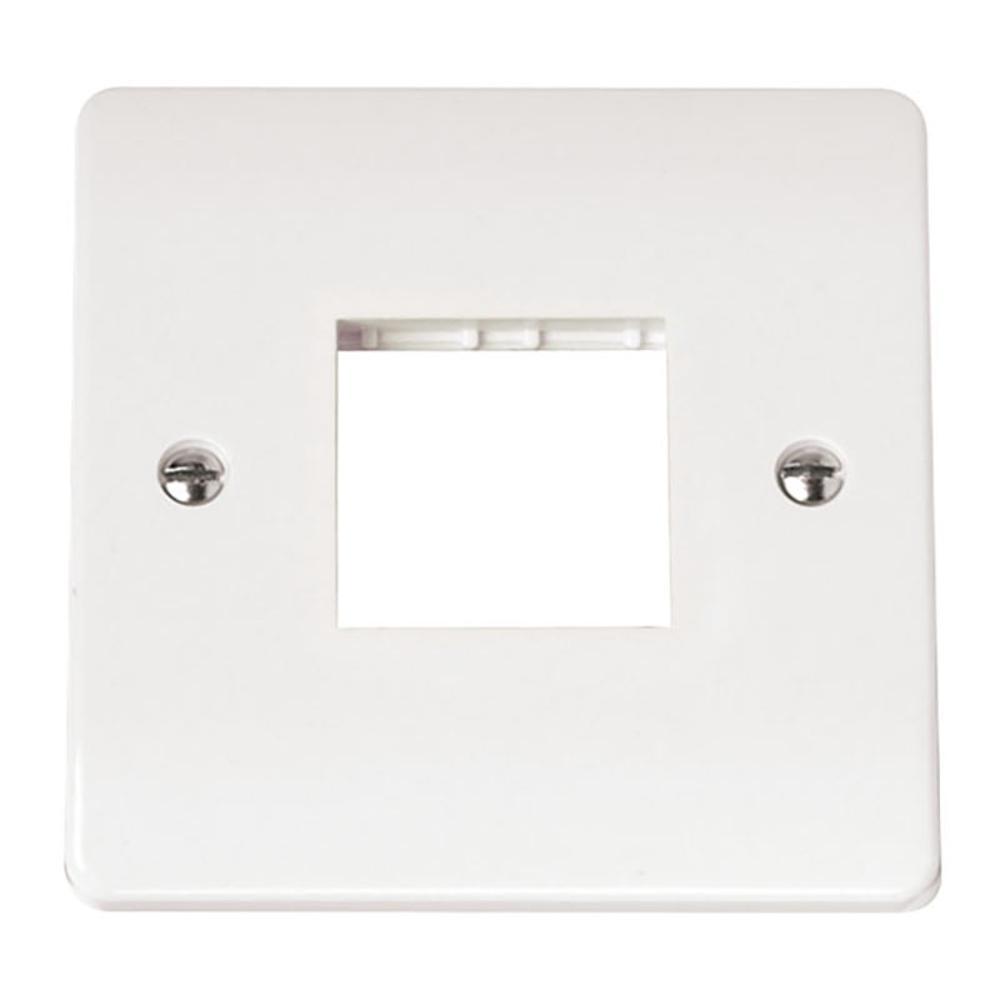 Click Mode CMA402 1 Gang Minigrid Unfurnished Plate - 2 Apertures - Mode