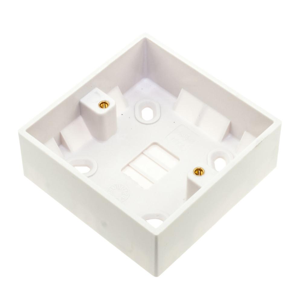 Deta Vimark 1 Gang 33mm Pattress Box - V1222