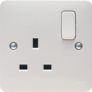 Hager Single Socket - WMSS81