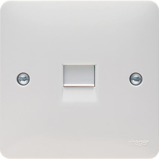 Hager Secondary BT Telephone Outlet - WMBTS