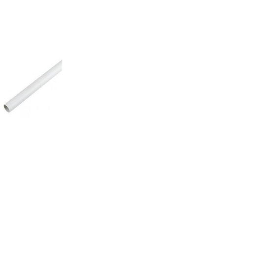 Floplast 21.MM X 3M PVC-U Overflow pipe White Plain Ended (OS01W)