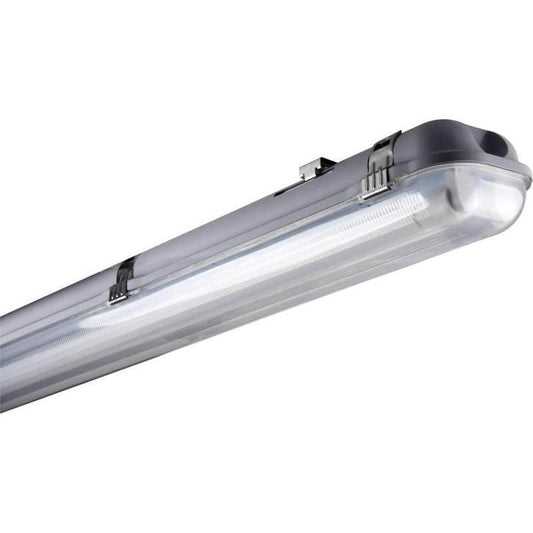 Kosnic Indus KBTNT8LS655F2 IP65 Batten Fitting - 2 x 5ft T8 Without Tubes