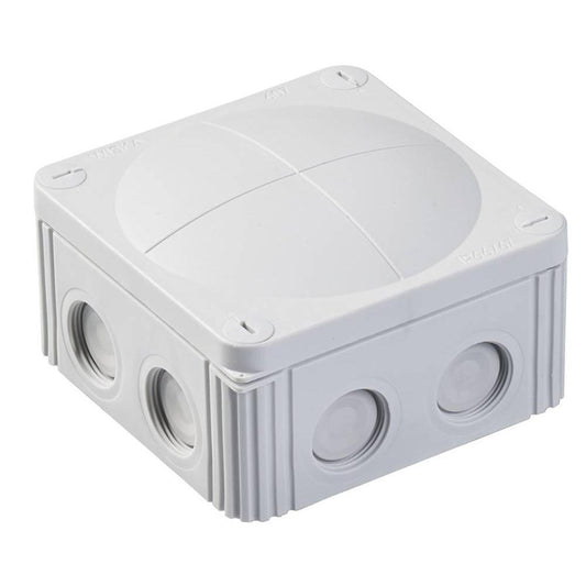 Wiska 607/5 Grey Combi IP67 Junction Box with KRM25/20 Adaptor
